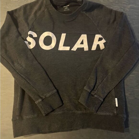 Solar Gray Men's Sweatshirt - Picture 1 of 4